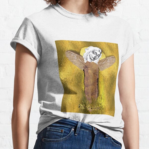 The Birth of an Angel (drawing by ACCI) Classic T-Shirt