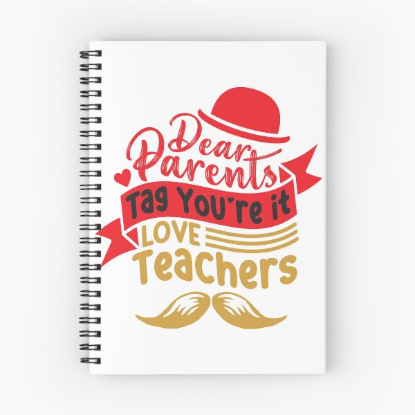 Item preview, Dear Parents, Tag You're It Funny Teacher Design, Teacher Gift designed and sold by TH3--DESIGNER.