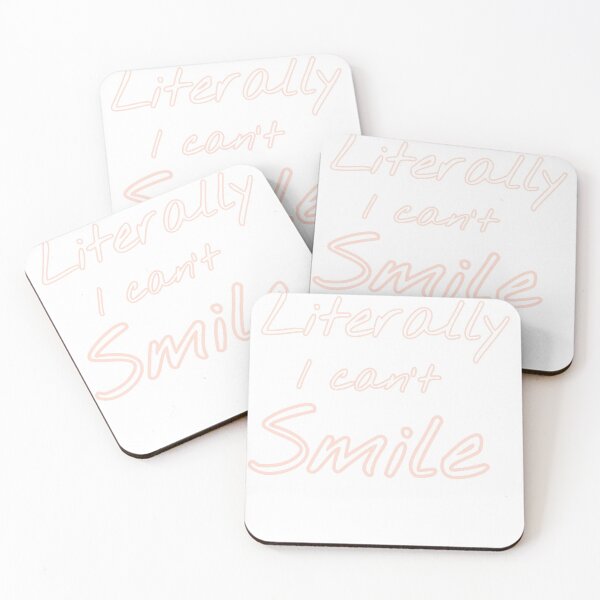 Item preview, Literally i can’t smile designed and sold by salahnewdesign.