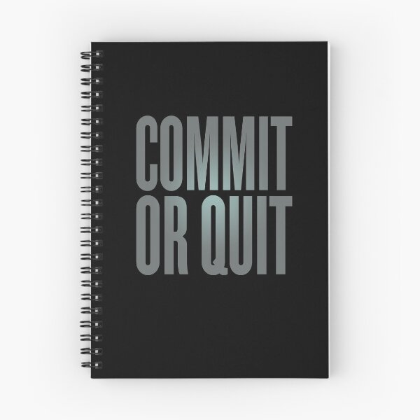 Item preview, Commit or quit. v.5 designed and sold by x1brett.