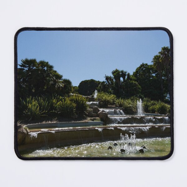 Item preview, Joyful, Sunny Splashes - Jardins del Mirador Fountains in Montjuic Park, Barcelona, Spain designed and sold by Georgia Mizuleva.