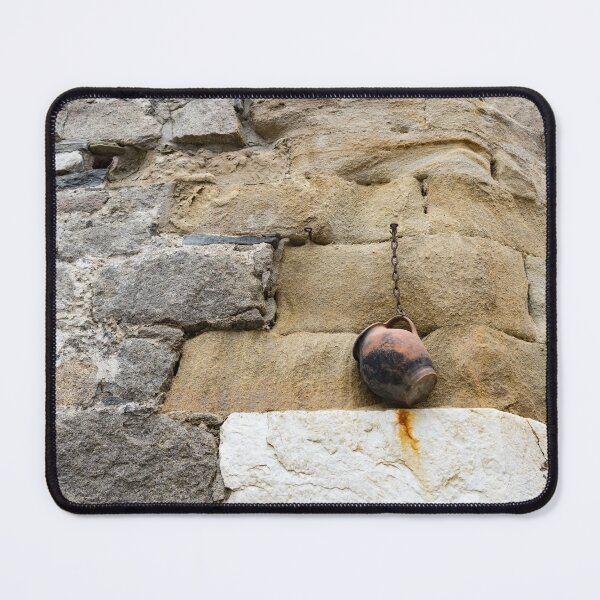 Item preview, The Hanging Jar - Rough Weathered Stones, Rust and Ceramics designed and sold by Georgia Mizuleva.