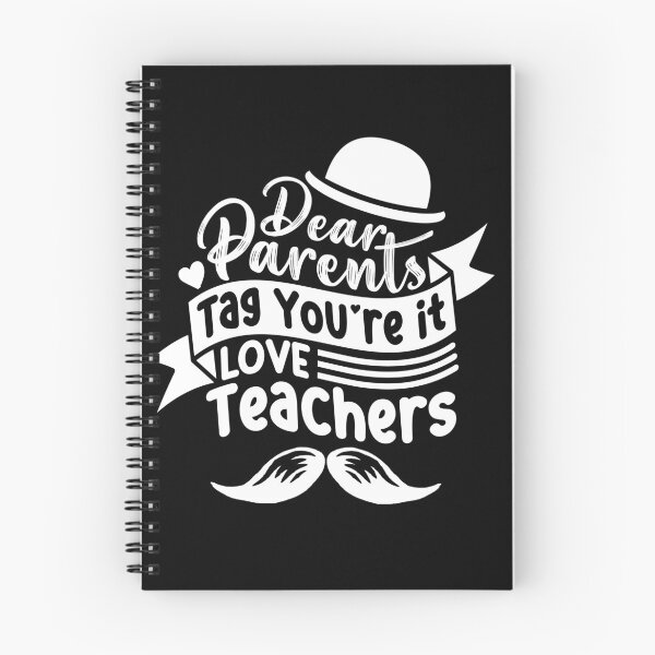Item preview, Dear Parents, Tag You're It Funny Teacher Design, Teacher Gift designed and sold by TH3--DESIGNER.