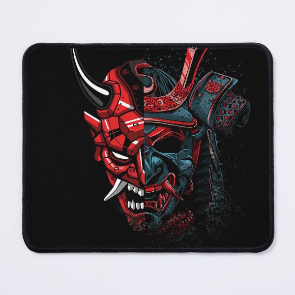 Item preview, Double samurai mask designed and sold by albertocubatas.