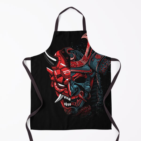 Item preview, Double samurai mask designed and sold by albertocubatas.