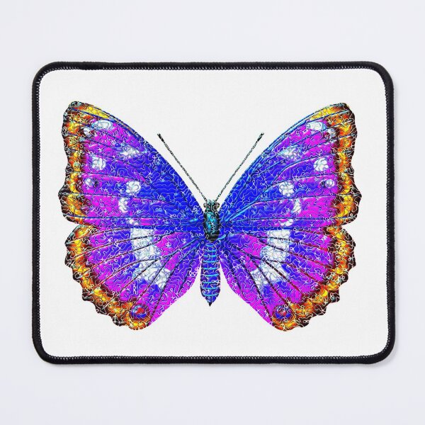 Item preview, Blue fullcolor tropical butterfly designed and sold by Elonium.