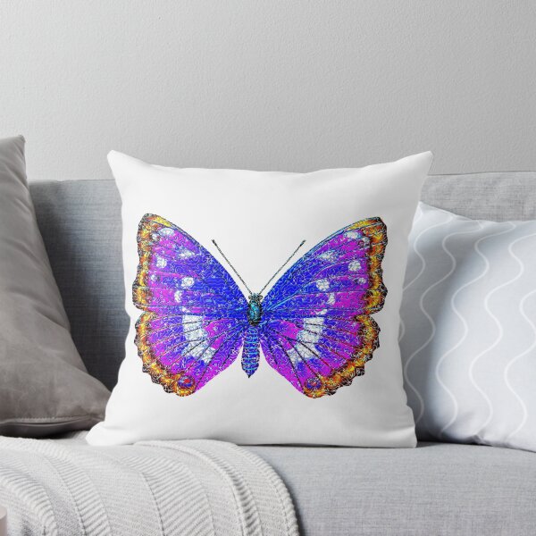 Item preview, Blue fullcolor tropical butterfly designed and sold by Elonium.