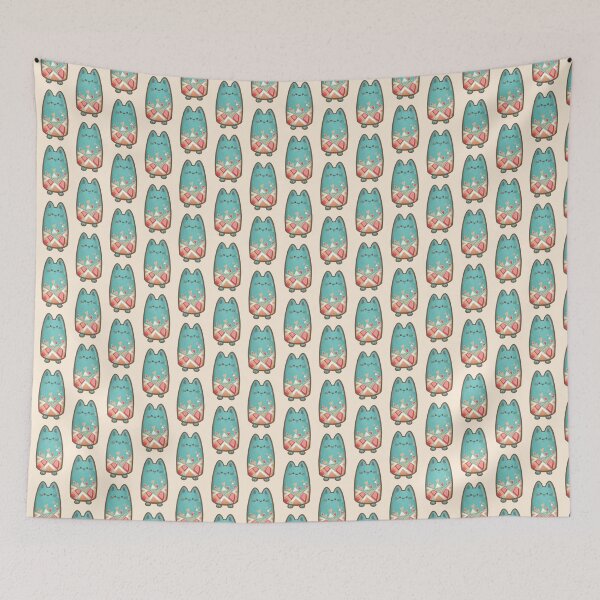 Item preview, Cat with Mozaic Pattern designed and sold by Khotekmei.