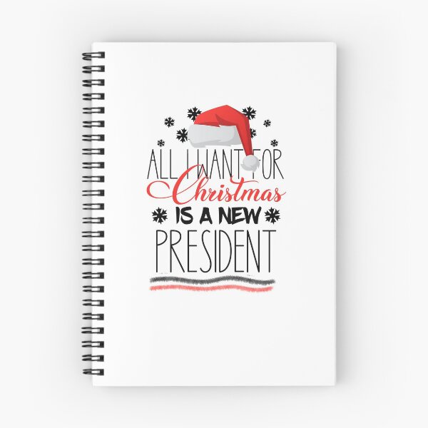 Item preview, all i want for christmas is a new president designed and sold by SIMPLINZ.