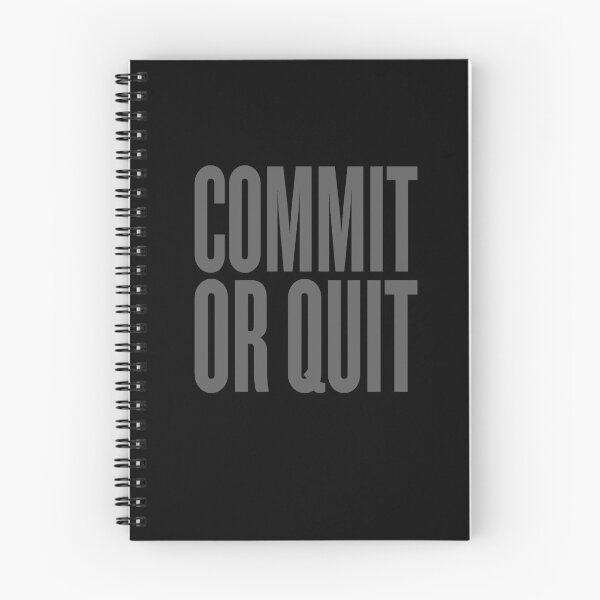 Item preview, Commit or quit. v.9 designed and sold by x1brett.