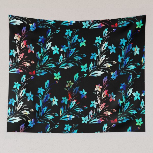 Item preview, colorful pattern, floralpatterns, lovely flowers, colorful mandala florals, designed and sold by Design Repo.