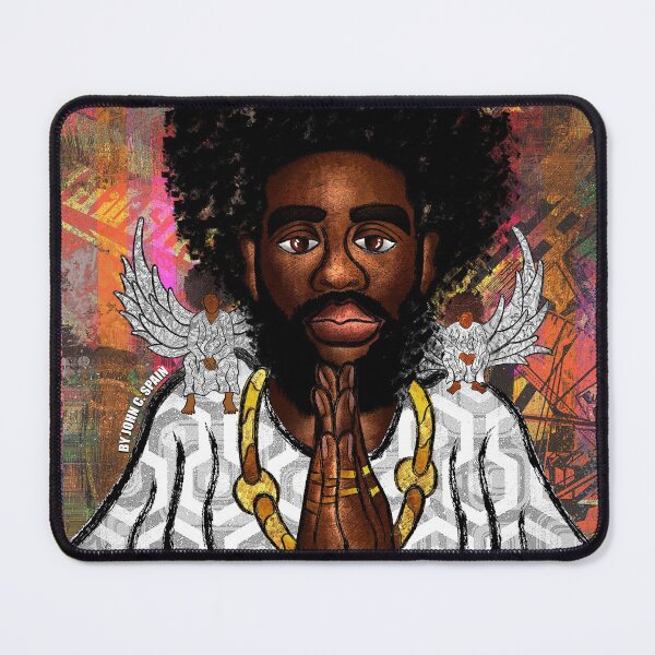 Item preview, Black Jesus designed and sold by johnspainart.