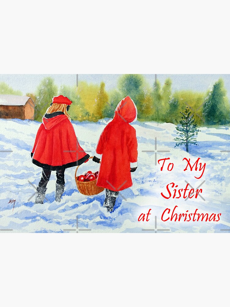 Sisters in the Snow by BethanyMilam