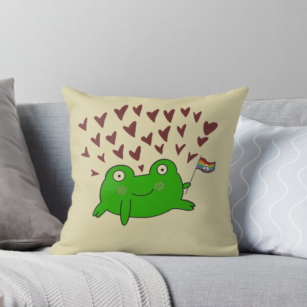 Item preview, Two spirit pride flag frog designed and sold by Marshaisvibing.
