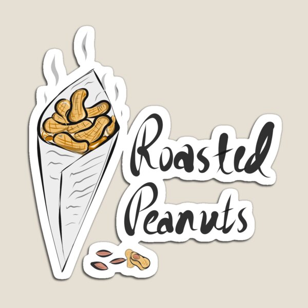 Item preview, Roasted peanuts in a paper bag designed and sold by Sowmya-P.