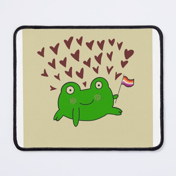 Item preview, Lesbian pride frog  designed and sold by Marshaisvibing.
