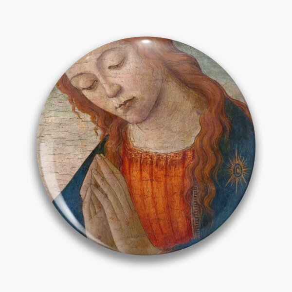 Item preview, Sandro Botticelli "Praying Madonna" designed and sold by Alexandra Dahl.