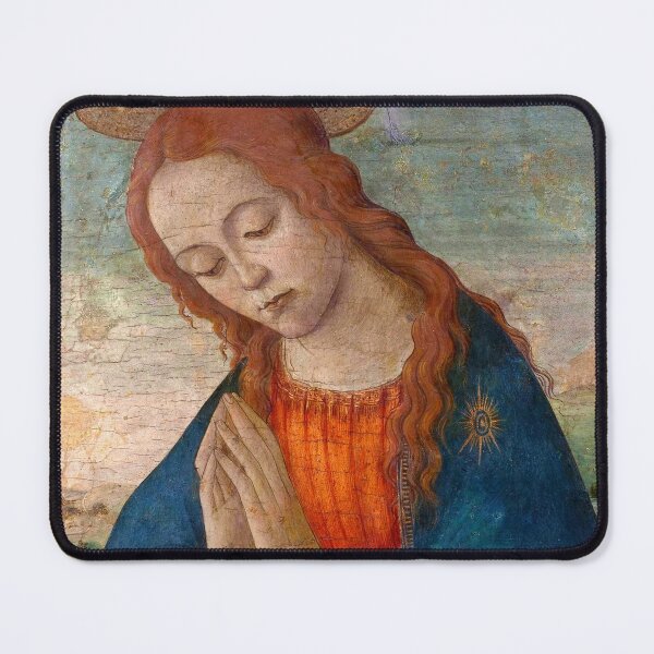 Item preview, Sandro Botticelli "Praying Madonna" designed and sold by Alexandra Dahl.