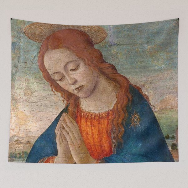 Item preview, Sandro Botticelli "Praying Madonna" designed and sold by Alexandra Dahl.