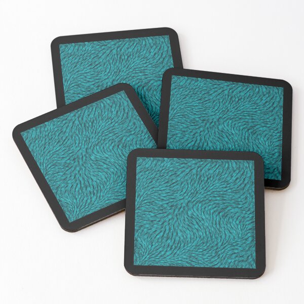 Item preview, Turquoise fur designed and sold by x1brett.