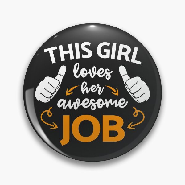 Item preview, Essential Employee, This Girl Loves Her Awesome Job designed and sold by KlaraMacinka.