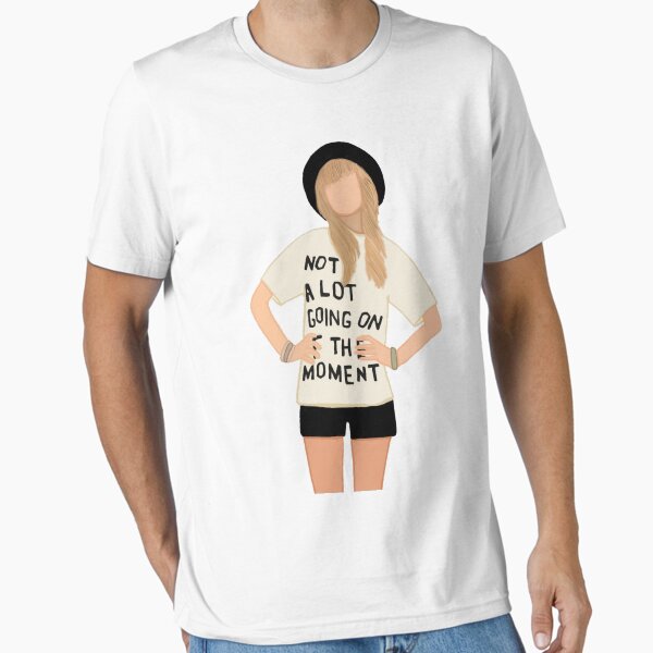 T-shirt Taylor Swift A Lot Going On - Canzone, Album, Tour, Design Testi, Unisex, Cotone