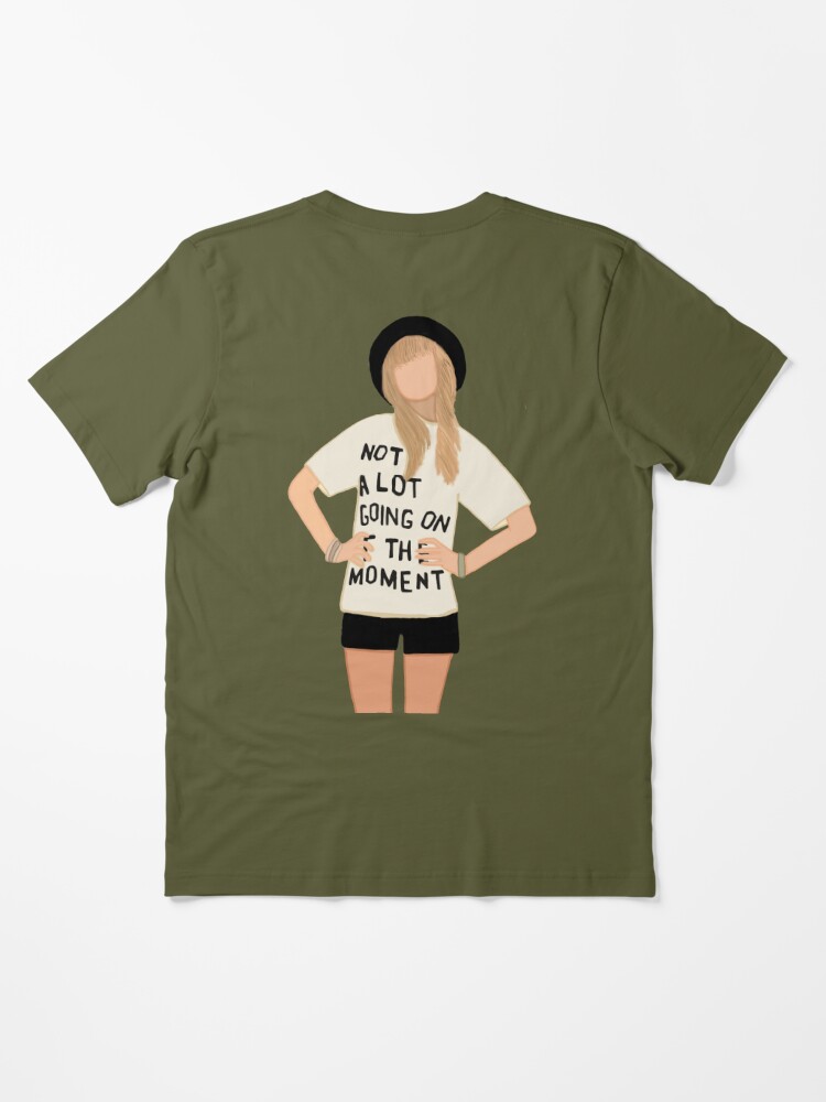 Camiseta esencial for Sale con la obra «Taylor Swift: NO HAY MUCHO EN EL  MOMENTO Iconic Look- 22 video musical» de Seabrook Studios