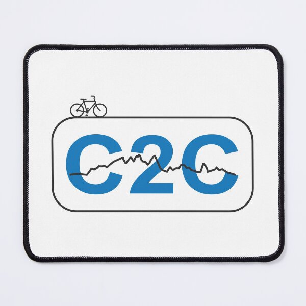 Item preview, C2C Cycle Route Black/Blue designed and sold by cycleexplorers.