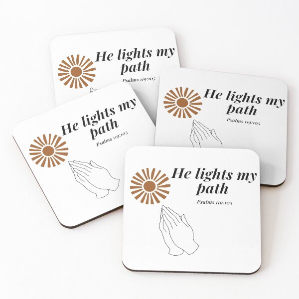 Item preview, He lights my path designed and sold by jesustcompany.