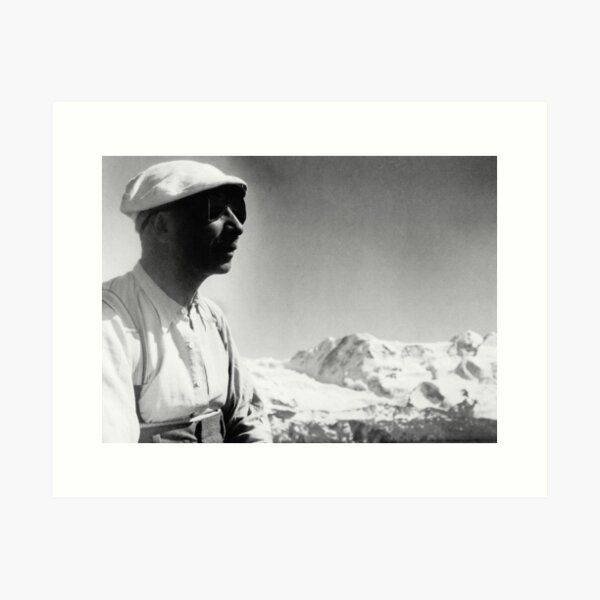 Man in sunglasses Art Print