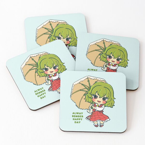 Item preview, I draw chibi yuuka kazami with umbrella (alway rember happy day) / touhou designed and sold by RansRoom.