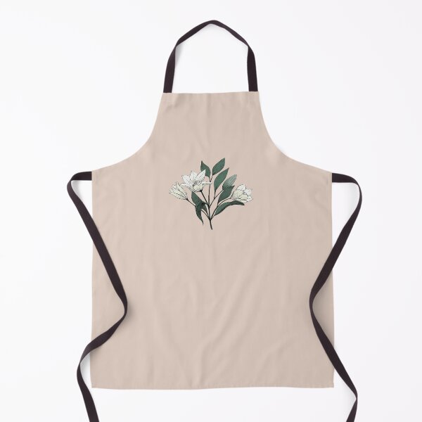 Item preview, Vintage style white lilies designed and sold by RoseMaryWP.