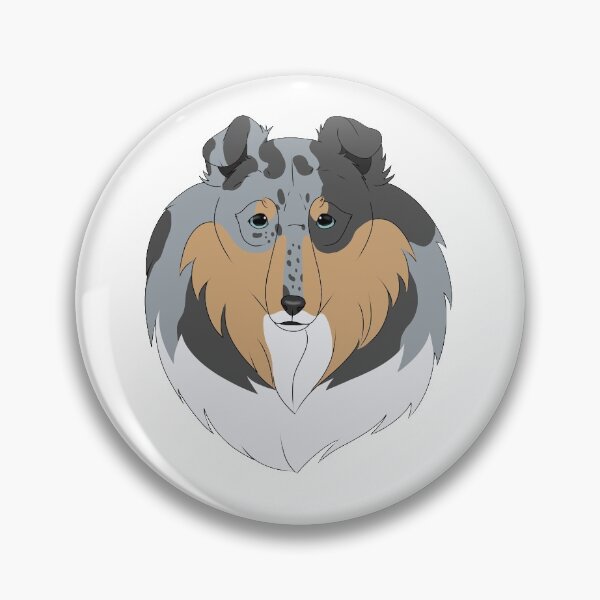 Artikelvorschau, Rauer Collie - Blue Merle entworfen und verkauft von Cynthiaetal.
