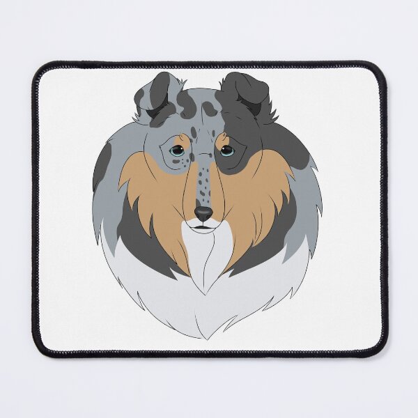 Item preview, Rough Collie - Blue Merle designed and sold by Cynthiaetal.