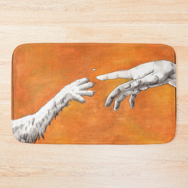 Item preview, God's (cat's) touch designed and sold by riveydraws.