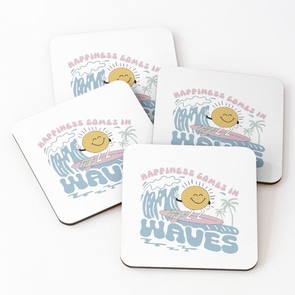 Item preview, Happiness comes in waves  designed and sold by Mclovinglife.
