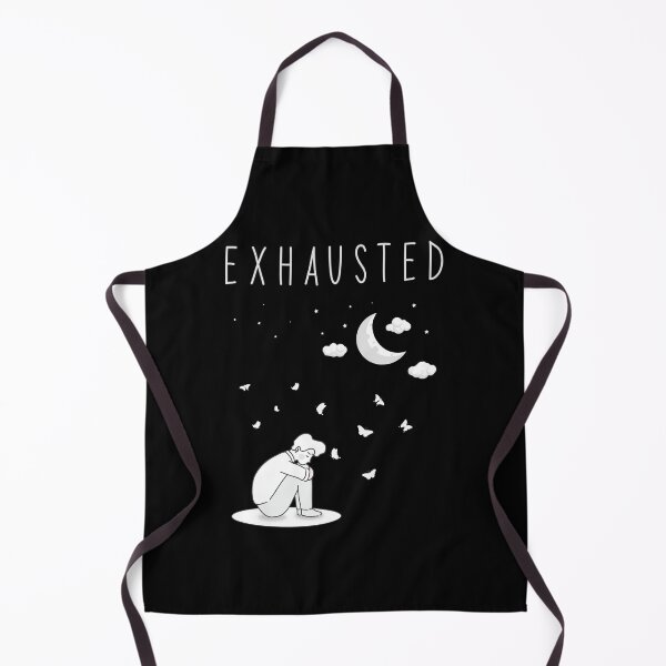Item preview, Exhausted T shirt design designed and sold by T-Clouds.