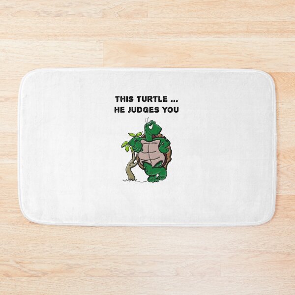 Item preview, This Turtle ... He Judges You  designed and sold by Soukainadesign.