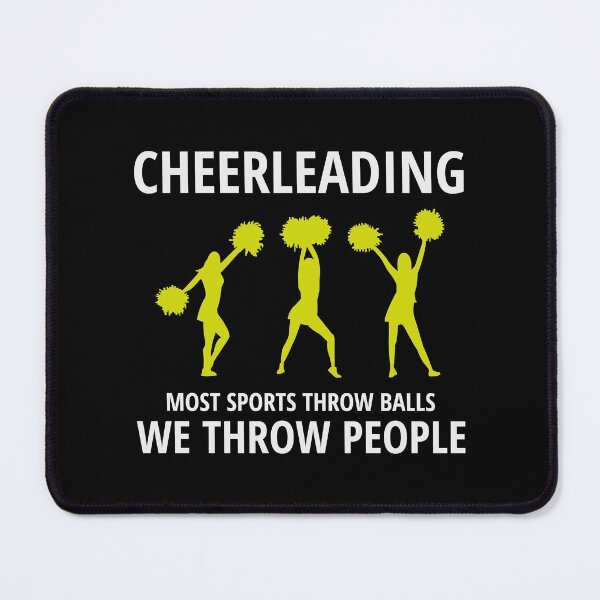 Item preview, Cheerleader Cheerleading Coach Cheer Cheering Funny designed and sold by CuteDesigns1.