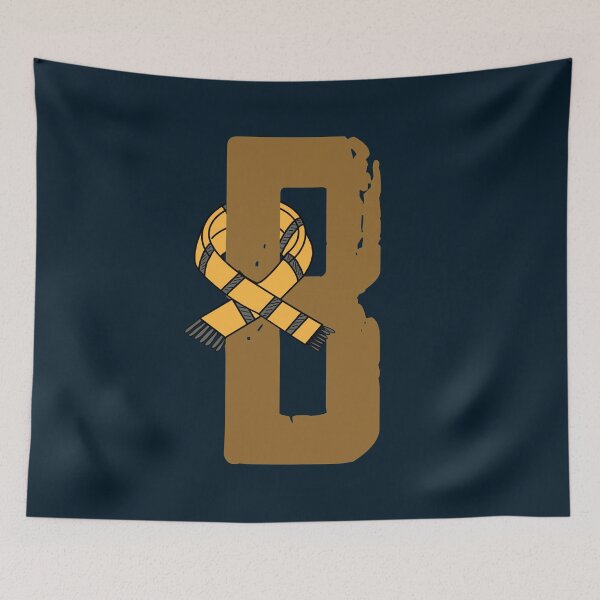 Item preview, B Letter Magic School Team Badger designed and sold by GraphifyArt.