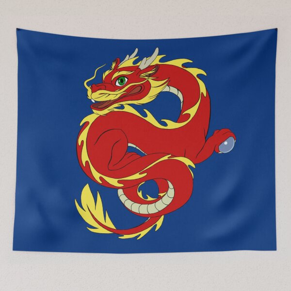 Item preview, Dragon dark red designed and sold by Rejcharms.