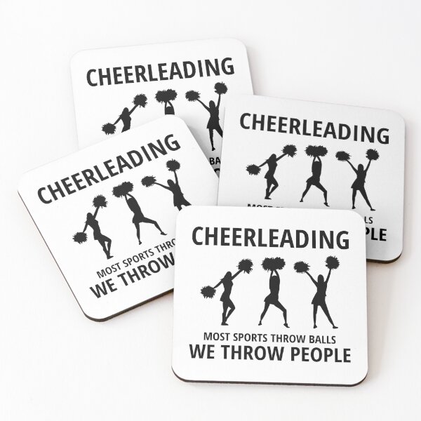 Item preview, Cheerleader Cheerleading Coach Cheer Cheering Funny designed and sold by CuteDesigns1.