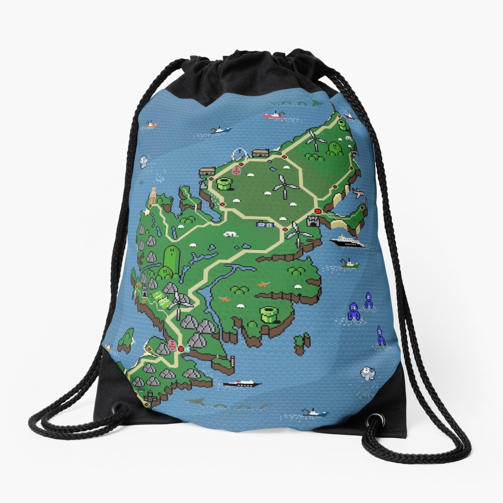 Item preview, Drawstring Bag designed and sold by TheRandomFactor.