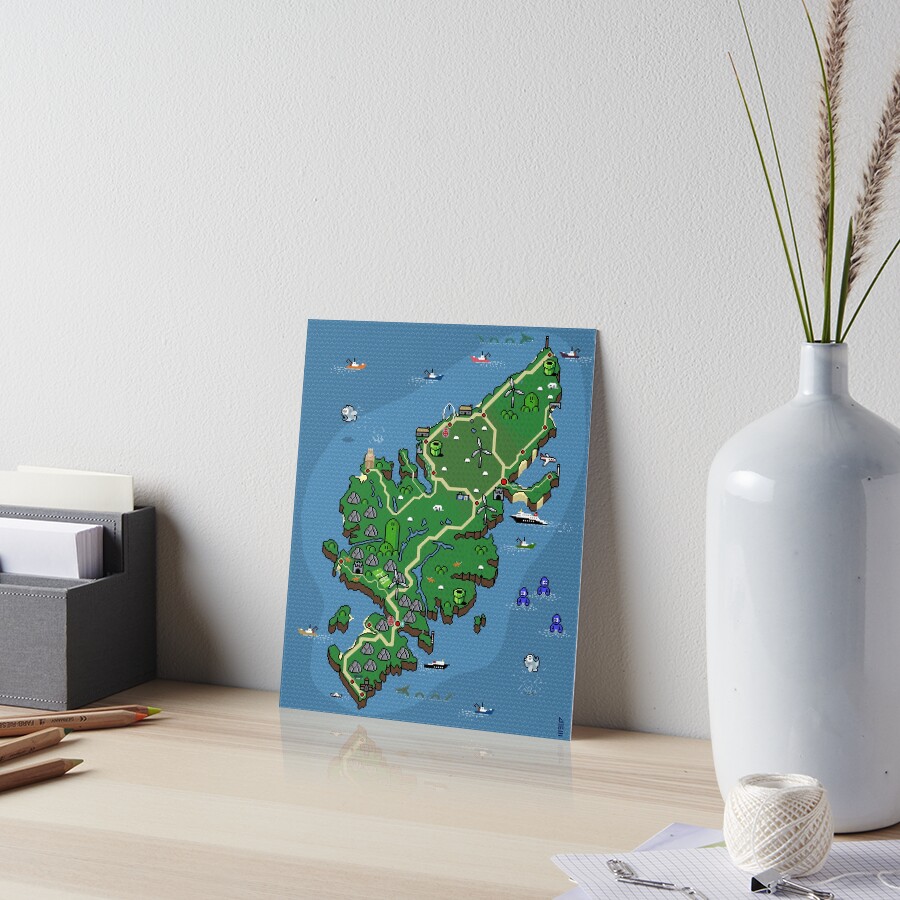 Item preview, Art Board Print designed and sold by TheRandomFactor.