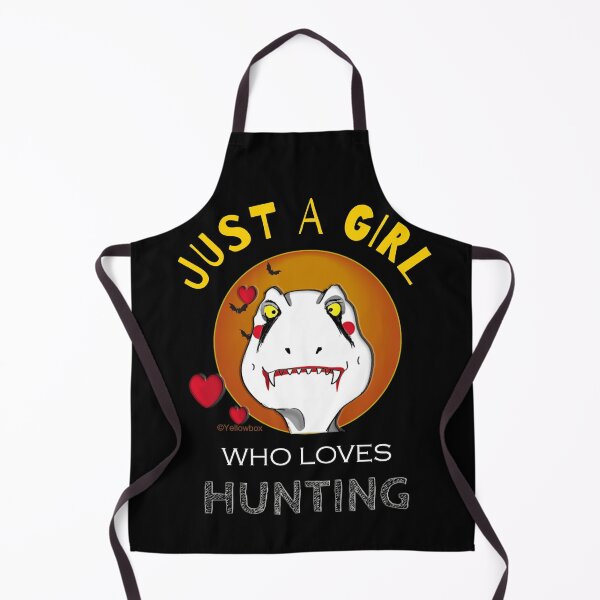 Item preview, JUST A GIRL WHO LOVES HUNTING - Yellowbox ink painting designed and sold by twyellowbox.