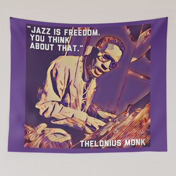Item preview, Monk designed and sold by Corry Bros Jazz Stuff Shop.