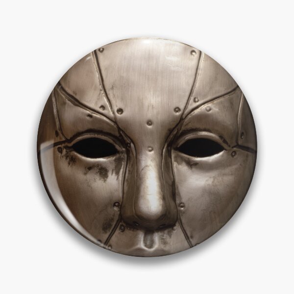 Item preview, Bronze Robot Face Mask Isolated designed and sold by yhelfman.