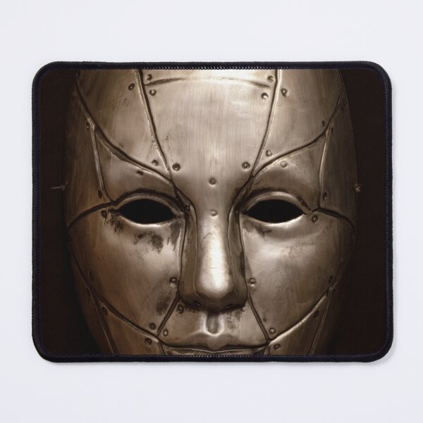 Item preview, Bronze Robot Face Mask Isolated designed and sold by yhelfman.