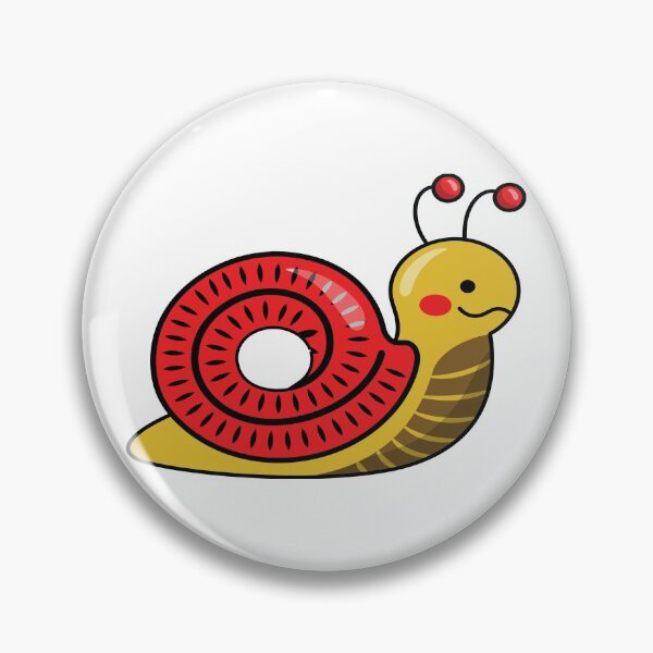 Aperçu de l'œuvre Beignet d'escargot kawaii mignon créée et vendue par Donutlovers.