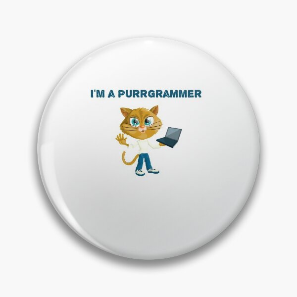 Item preview, I'm a purrgrammer designed and sold by Soukainadesign.